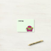 ソファで眠るヴェロキラプトル5つのより多くの分! ポストイット (デスク上)