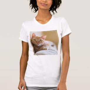 ソファにあっている子ネコ Tシャツ