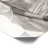 ソファに座ったエキゾチックな少女 フォトプリント            (角)