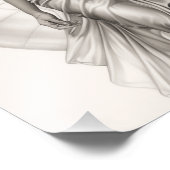 ソファに座ったエキゾチックな少女 フォトプリント            (角)