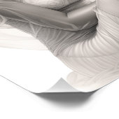 ソファに座ったエキゾチックな少女 フォトプリント            (角)