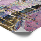 ソファに座っている女性 | フレデリック・カール・フリセケ ポスター (角)