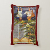 ソファに座る子供たち アクセントクッション (裏面(縦))