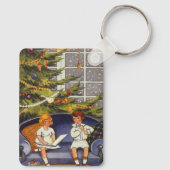 ソファに座る子供たち キーホルダー (裏面)