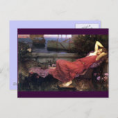 ソファに横たわるアリアドン ポストカード (正面/裏面)