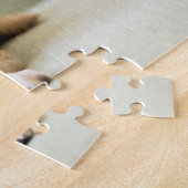 ソファのゴールデンレトリバーパピー ジグソーパズル (側面)