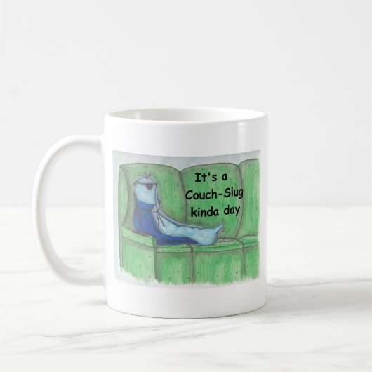 ソファのスラグマグ コーヒーマグカップ (左)