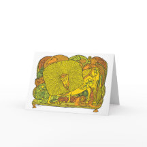 ソファの上のライオン