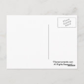 ソファの犬のポストカード ポストカード (裏面)