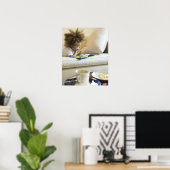 ソファの読ミックスレースボーイ ポスター (ホームオフィス)