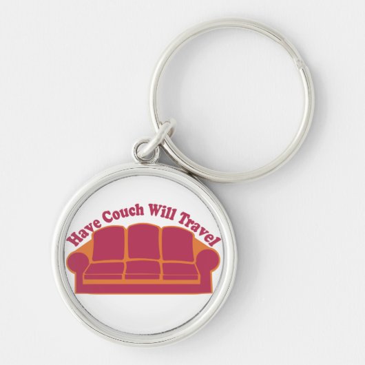 ソファを持って行く キーホルダー (正面)