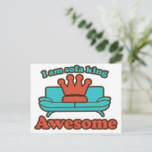 ソファキング素晴らし ポストカード (スタンド正面)