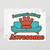 ソファキング素晴らし ポストカード (正面/裏面)