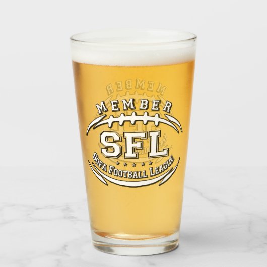 ソファサッカーリーグ タンブラーグラス (ドリンク正面)