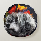 ソファスタイリッシュー用の円枕 ラウンドクッション (正面)