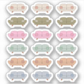 ソファセラピーアポイントメント怠けリラックス者ディープランナー シール (正面)