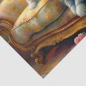 ソファーに寝る猫たち – かわいいヴィンテージの姿 薄葉紙 (詳細)