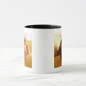 ソファーのアイリッシュセッター マグカップ (中央)