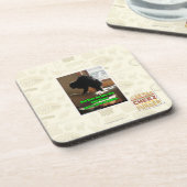 ソファーのバイソン コースター (左側)