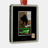 ソファーのバイソン メタルオーナメント (右)