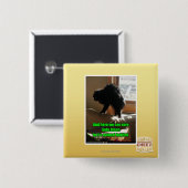 ソファーのバイソン 缶バッジ (正面&裏面)