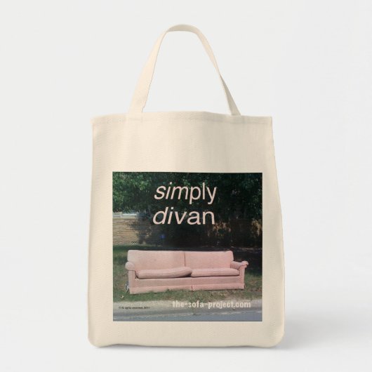 ソファーのプロジェクトの食料雑貨のトート トートバッグ (正面)