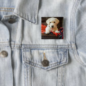 ソファーのGettyのイメージ|の子犬 缶バッジ (インサイチュ)