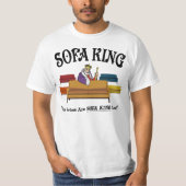 ソファーキング - 当店の価格はソファーキング級に安い Tシャツ (正面)