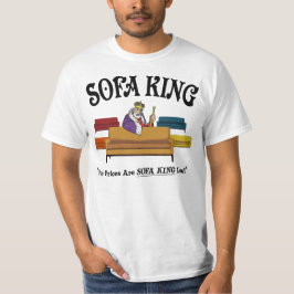 ソファーキング - 当店の価格はソファーキング級に安い Tシャツ