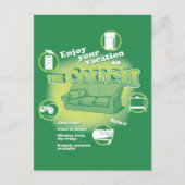 ソファ休暇 ポストカード (正面)