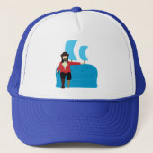 ソファ海賊 キャップ (正面)