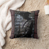 ソファ用グレーブラックレッド化粧装飾用クッション クッション (ブランケット)