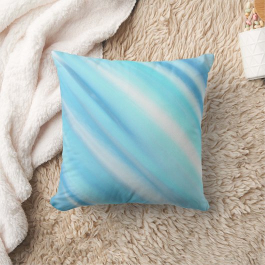 ソファ用ブルー装飾用クッション クッション (ブランケット)