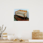 ソファ、Biedermeierスタイル, c.1820 ポスター (キッチン)