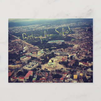 ソフィアからの挨拶 ポストカード