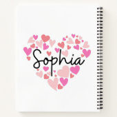 ソフィアが大好き ノートブック (裏面)