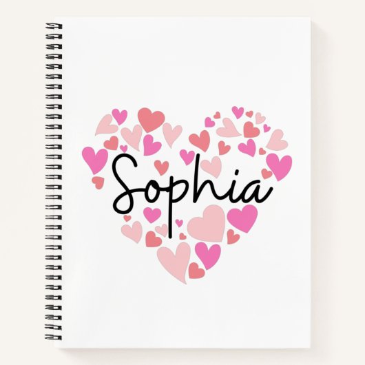 ソフィアが大好き ノートブック (正面)