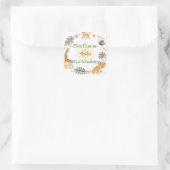 ソフィアのジャングル動物パーティー スクエアシール (バッグ)