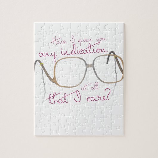 ソフィアの引用文-金女の子 ジグソーパズル (縦)