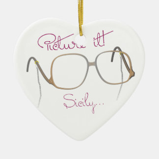 ソフィアの引用文-金女の子- B セラミックオーナメント