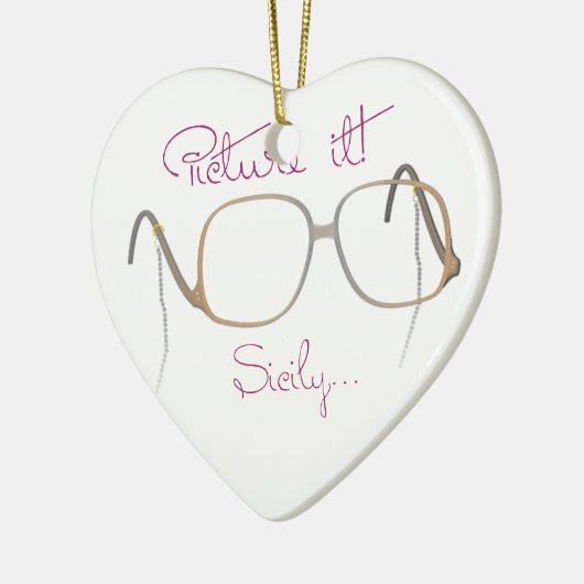 ソフィアの引用文-金女の子- B セラミックオーナメント (左)