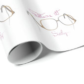 ソフィアの引用文-金女の子- B ラッピングペーパー (ロールコーナー)