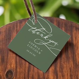 ソフィアウッドランドオリーブグリーン結婚ズありがとうございました フェイバータグ