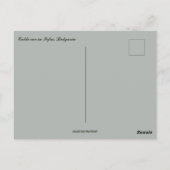 ソフィアブルガリアのケーブルカー ポストカード (裏面)