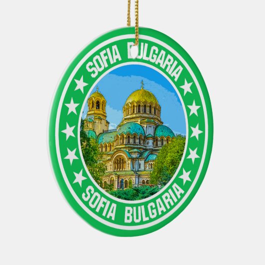 ソフィアブルガリア セラミックオーナメント (右)