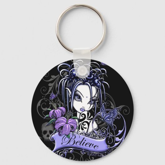 ソフィアライリー信じファーフェアリーキーチェーン キーホルダー (正面)