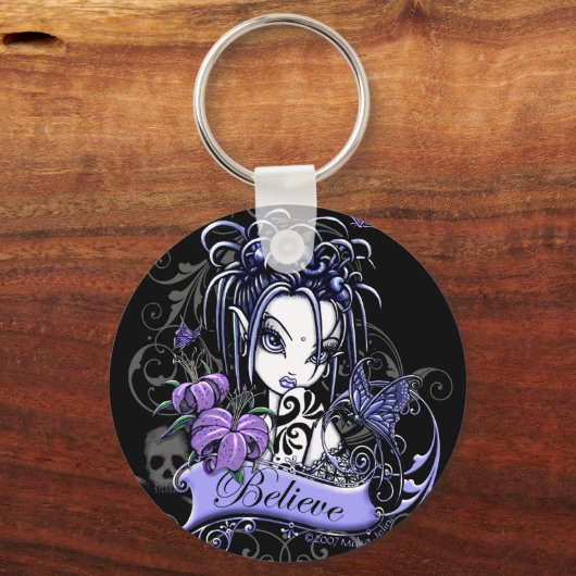 ソフィアライリー信じファーフェアリーキーチェーン キーホルダー (正面)