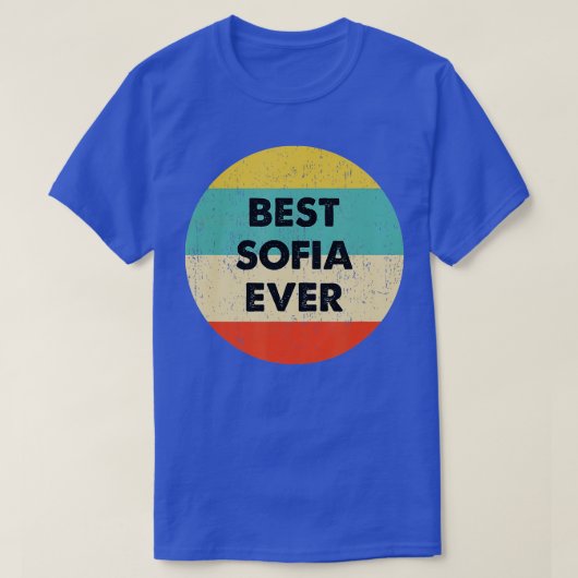 ソフィア名 Tシャツ (デザイン正面)