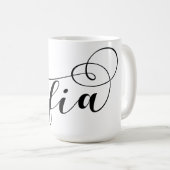 ソフィア国旗、Iハート・ソフィア、ブルガリア コーヒーマグカップ (正面右)