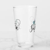 ソフィア国旗、Iハート・ソフィア、ブルガリア タンブラーグラス (右)